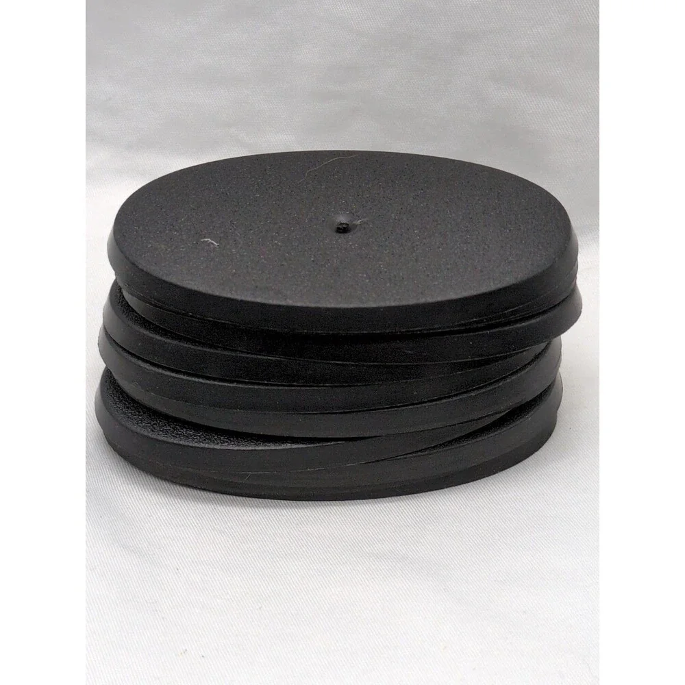 (12) 2013 Games Workshop Oval Miniature Bases 75mm X 42mm